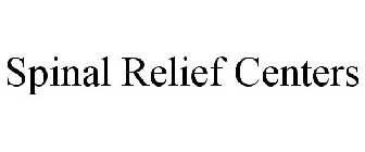 SPINAL RELIEF CENTERS