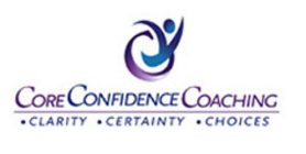 CORECONFIDENCECOACHING · CLARITY · CERTAINTY · CHOICES C