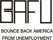 BAFU BOUNCE BACK AMERICA FROM UNEMPLOYMENT