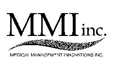 MMI INC. MEDICAL MANAGEMENT INNOVATIONS INC.