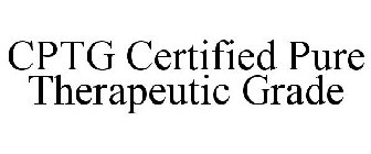 CPTG CERTIFIED PURE THERAPEUTIC GRADE