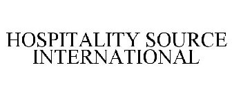 HOSPITALITY SOURCE INTERNATIONAL