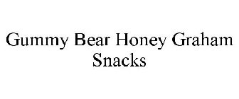 GUMMY BEAR HONEY GRAHAM SNACKS