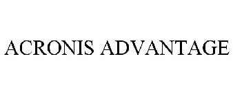 ACRONIS ADVANTAGE