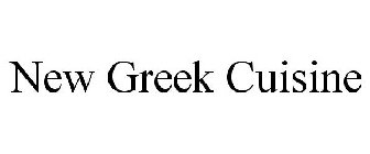 NEW GREEK CUISINE