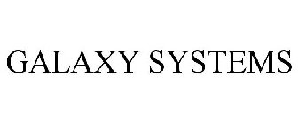 GALAXY SYSTEMS
