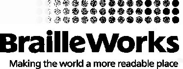 BRAILLEWORKS MAKING THE WORLD A MORE READABLE PLACE