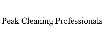 PEAK CLEANING PROFESSIONALS