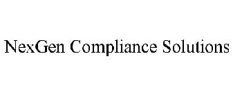 NEXGEN COMPLIANCE SOLUTIONS