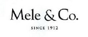 MELE & CO. SINCE 1912