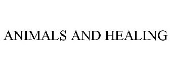 ANIMALS AND HEALING