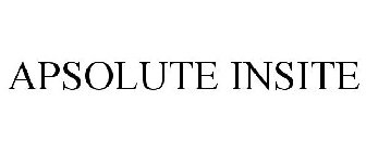 APSOLUTE INSITE