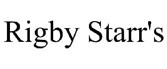 RIGBY STARR'S