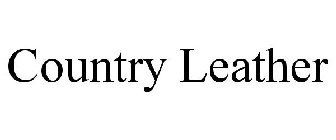 COUNTRY LEATHER