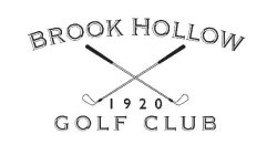 BROOK HOLLOW GOLF CLUB 1920