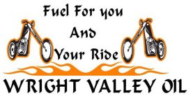 FUEL FOR YOU AND YOUR RIDE WRIGHT VALLEY OIL