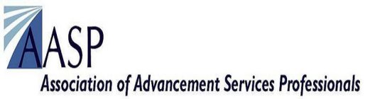 AASP ASSOCIATION OF ADVANCEMENT SERVICES PROFESSIONALS