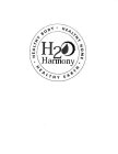 H2O HARMONY · HEALTHY BODY · HEALTHY HOME · HEALTHY EARTH