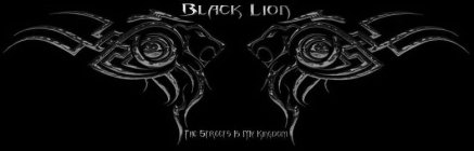 BLACK LION THE STREETS IS MY KINGDOM