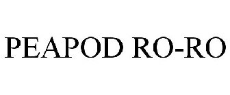 PEAPOD RO-RO