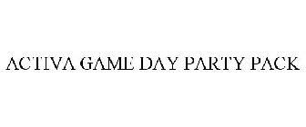 ACTIVA GAME DAY PARTY PACK