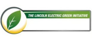 THE LINCOLN ELECTRIC GREEN INITIATIVE
