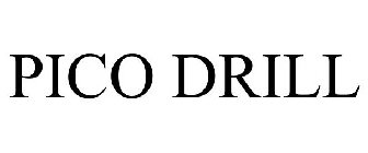 PICO DRILL