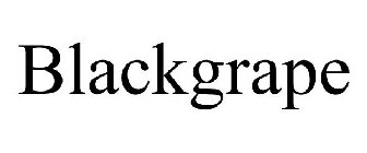 BLACKGRAPE