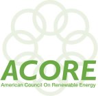 ACORE AMERICAN COUNCIL ON RENEWABLE ENERGY