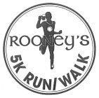 ROONEY'S 5K RUN/WALK