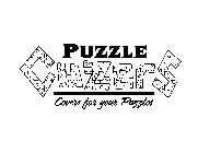 PUZZLE CUZZERS COVERS FOR YOUR PUZZLES