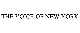 THE VOICE OF NEW YORK