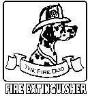 FD THE FIRE DOG FIRE EXTINGUISHER
