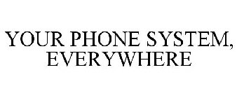 YOUR PHONE SYSTEM, EVERYWHERE