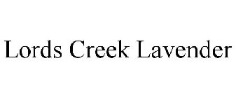 LORDS CREEK LAVENDER