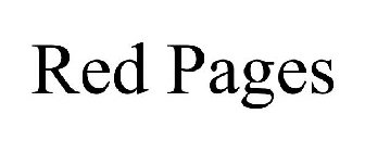 RED PAGES