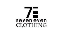 7E SEVEN EVEN CLOTHING