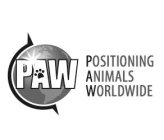 PAW POSITIONING ANIMALS WORLDWIDE