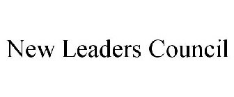 NEW LEADERS COUNCIL