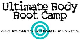 ULTIMATE BODY BOOT CAMP GET RESULTS. ULTIMATE RESULTS.