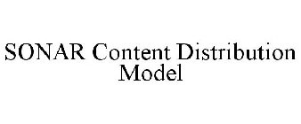 SONAR CONTENT DISTRIBUTION MODEL