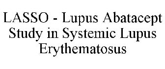 LASSO - LUPUS ABATACEPT STUDY IN SYSTEMIC LUPUS ERYTHEMATOSUS