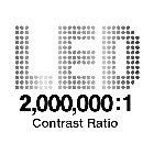 LED 2,000,000:1 CONTRAST RATIO
