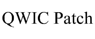 QWIC PATCH