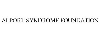 ALPORT SYNDROME FOUNDATION