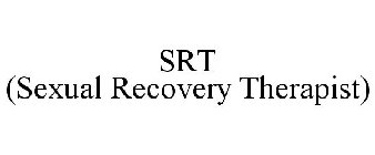 SRT (SEXUAL RECOVERY THERAPIST)