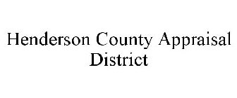 HENDERSON COUNTY APPRAISAL DISTRICT