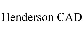 HENDERSON CAD