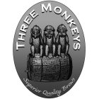 THREE MONKEYS SUPERIOR QUALITY BREWS