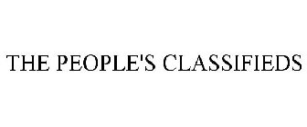 THE PEOPLE'S CLASSIFIEDS